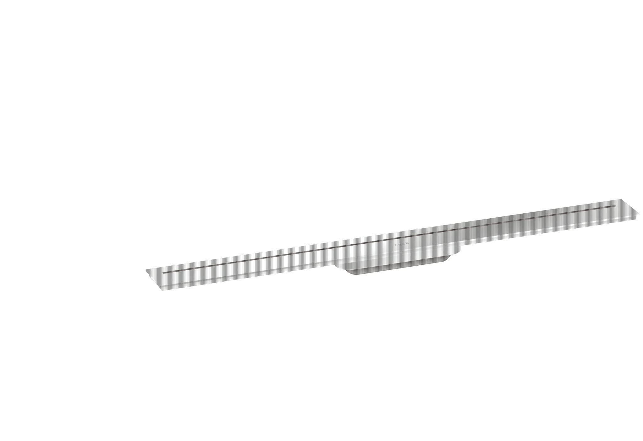 Hansgrohe AXOR Drain Fertigset Duschrinne 800, Chrom Hansgrohe AXOR Drain Fertigset Duschrinne 800, Chrom