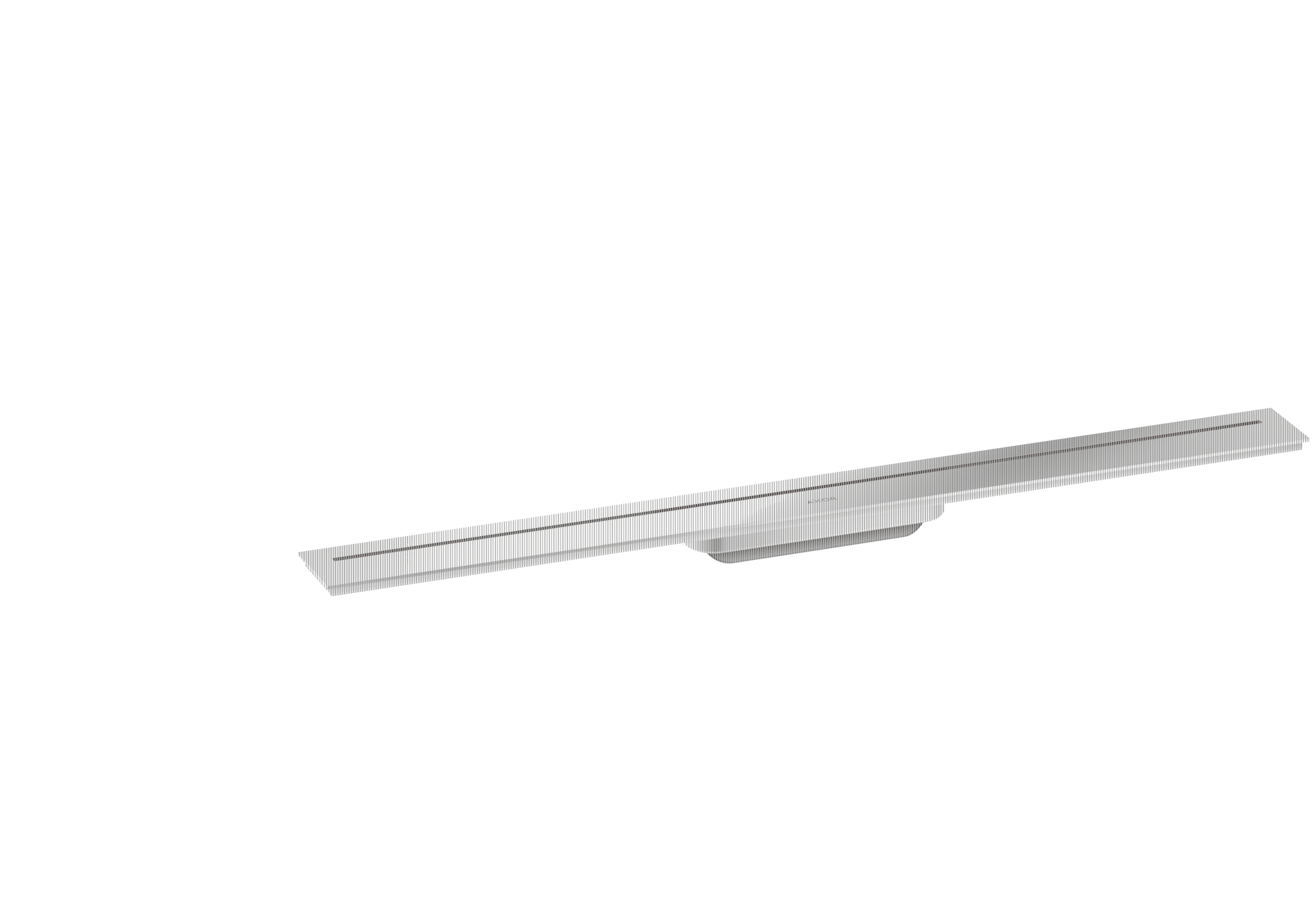 Hansgrohe AXOR Drain Fertigset Duschrinne 800, Chrom Hansgrohe AXOR Drain Fertigset Duschrinne 800, Chrom