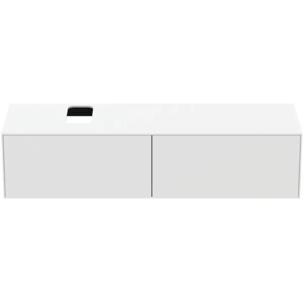 Ideal Standard Waschtischunterschrank „Conca“ 158,7 × 37 × 50,5 cm Weiß matt lackiert