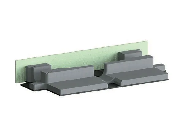Schallschutzelement DallFlex/CeraFlex Plan Schallschutzelement DallFlex/CeraFlex Plan