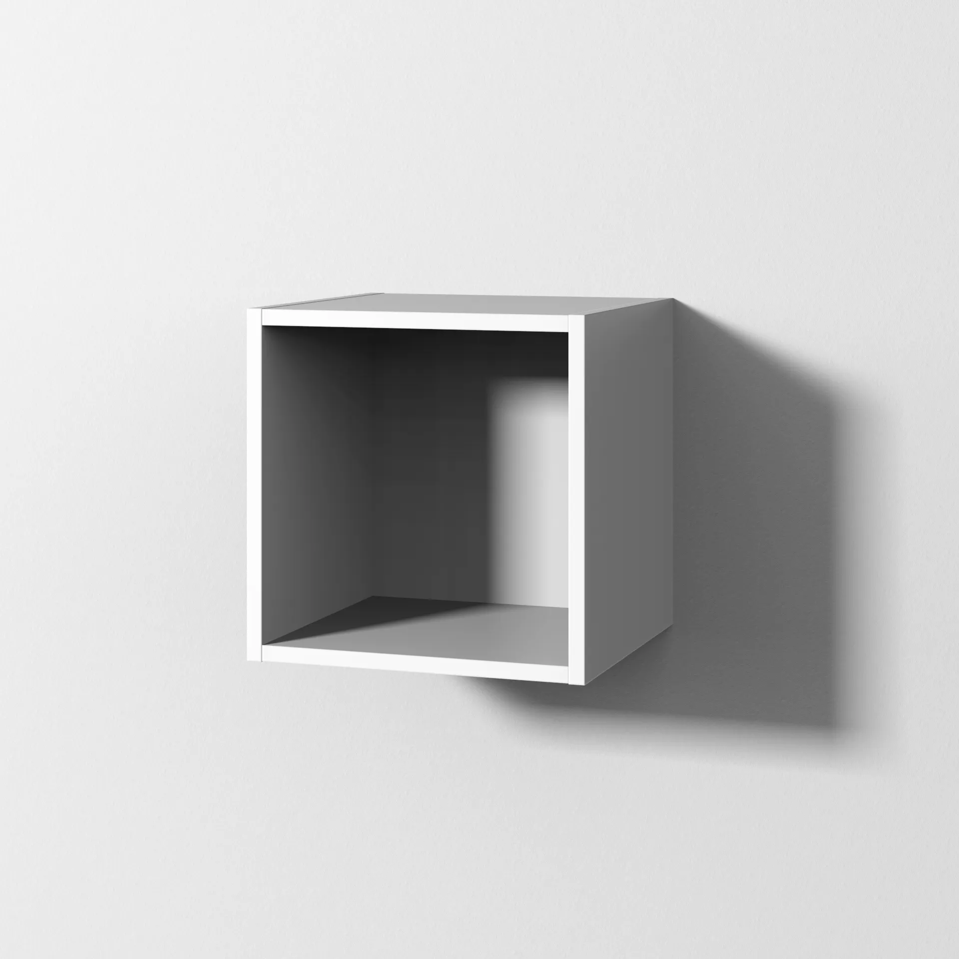 Sanipa Regalmodul „Cubes“ 350 × 350 × 328 mm in Weiß-Soft Sanipa Regalmodul „Cubes“ 350 × 350 × 328 mm in Weiß-Soft