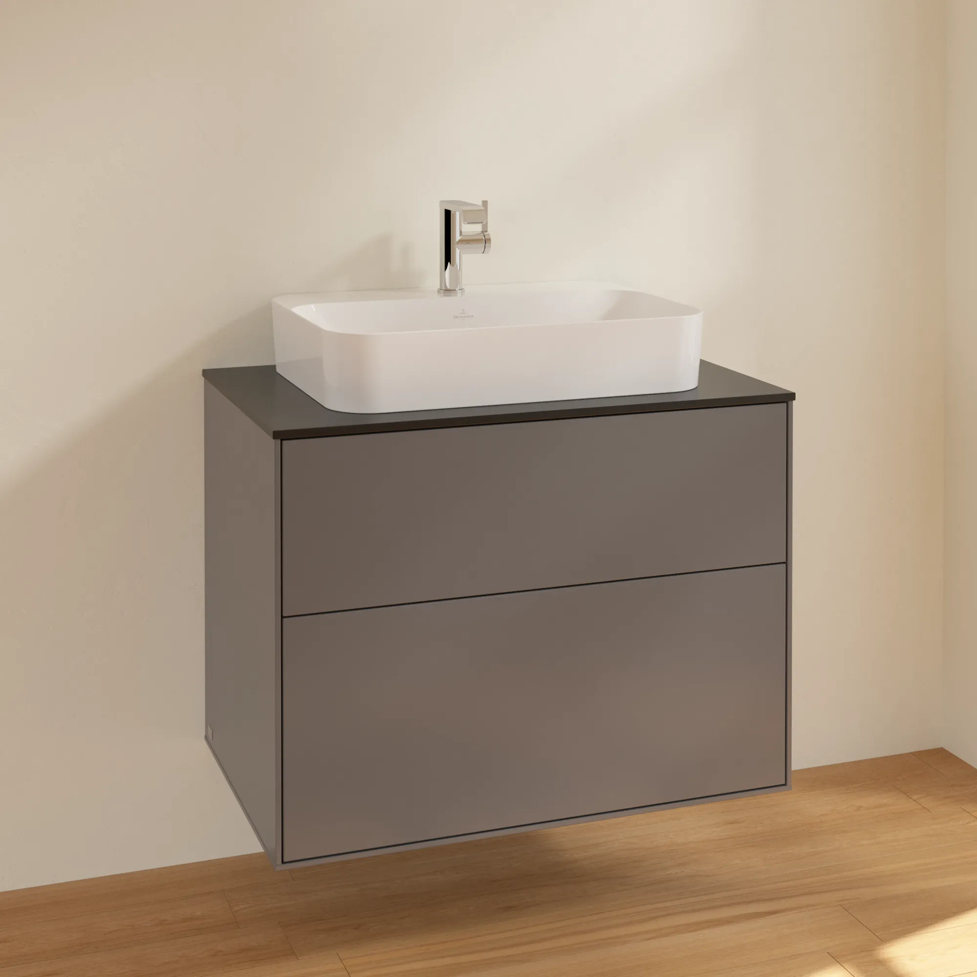Villeroy & Boch Finion Waschbeckenunterschrank F34 800x603x501mm Anthrazit