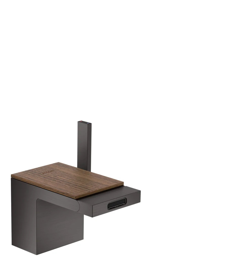 Hansgrohe AXOR MyEdition Platte 117 mm, Amerikanischer Nussbaum, abnehmbar Hansgrohe AXOR MyEdition Platte 117 mm, Amerikanischer Nussbaum, abnehmbar