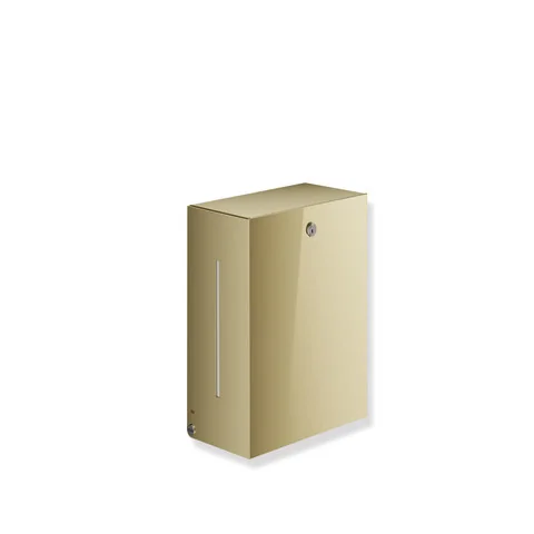 HEWI System 900 Papierhandtuchspender Edelstahl PVD, B: 260mm, H: 350mm
