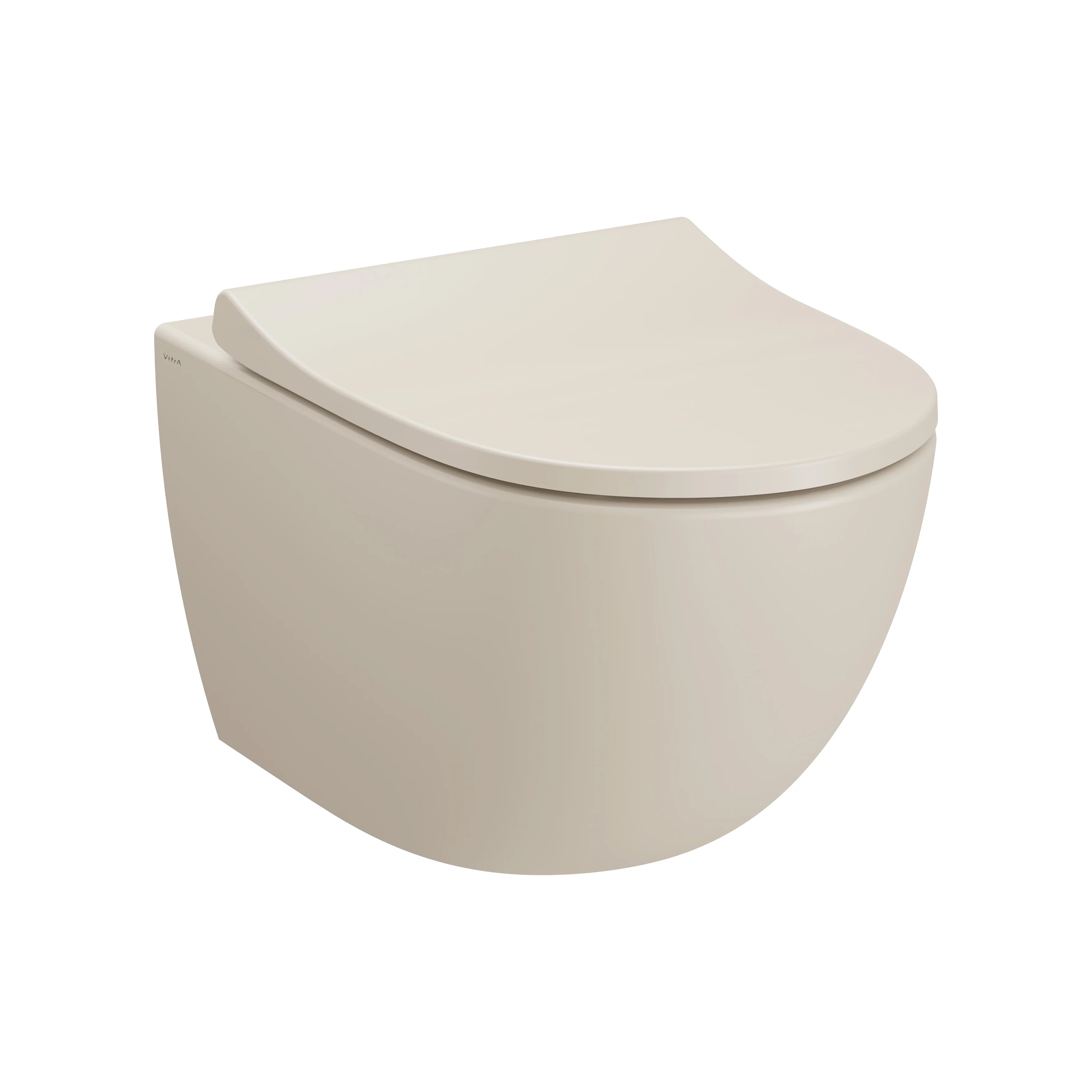 Sento Wand-WC Flush 2.0 ohne Spülrand mit verdeckter Befestigung V-Fit 2.0 37 x 54 cm Sandbeige Matt Sento Wand-WC Flush 2.0 ohne Spülrand mit verdeckter Befestigung V-Fit 2.0 37 x 54 cm Sandbeige Matt