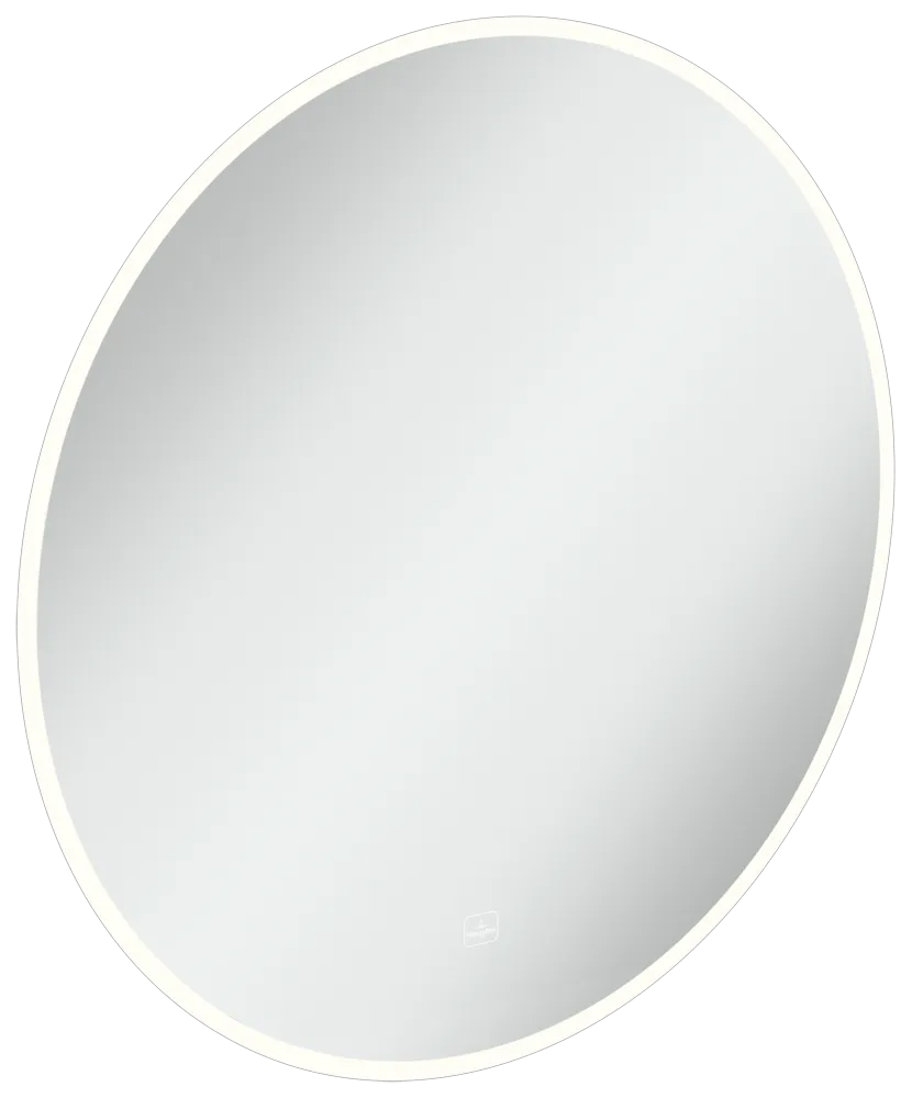 Villeroy & Boch Spiegel „More to See Lite+“ ⌀ mm in White Matt