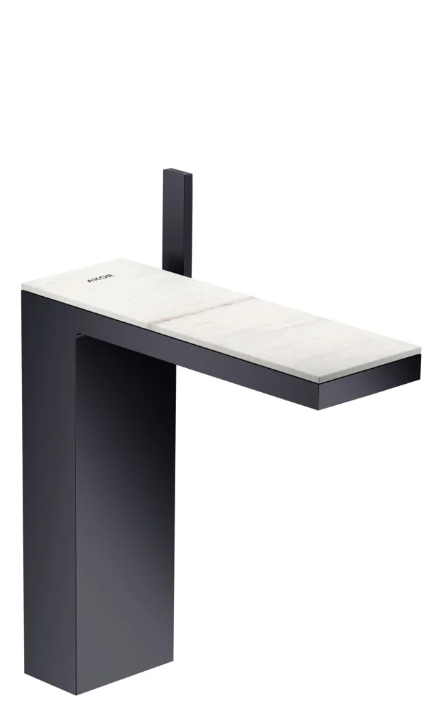 Hansgrohe AXOR MyEdition Platte 245 mm, Amerikanischer Nussbaum, abnehmbar