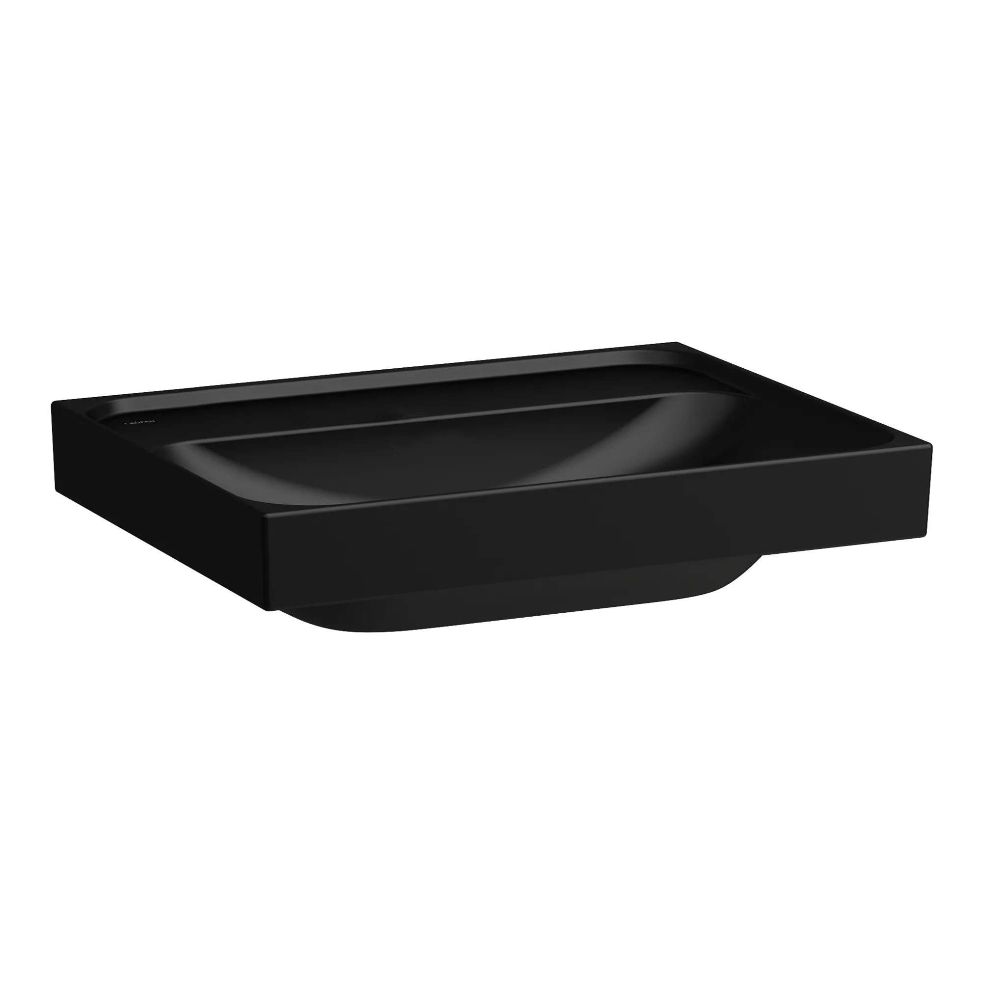 Waschtisch, MEDA, 460x600x160, 1 Hahnloch mit Überlauf, weiß
