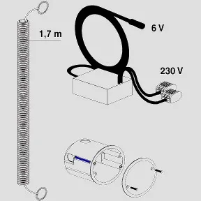 Kompakt-Netzgerät 230V AC/6V DC Kompakt-Netzgerät 230V AC/6V DC