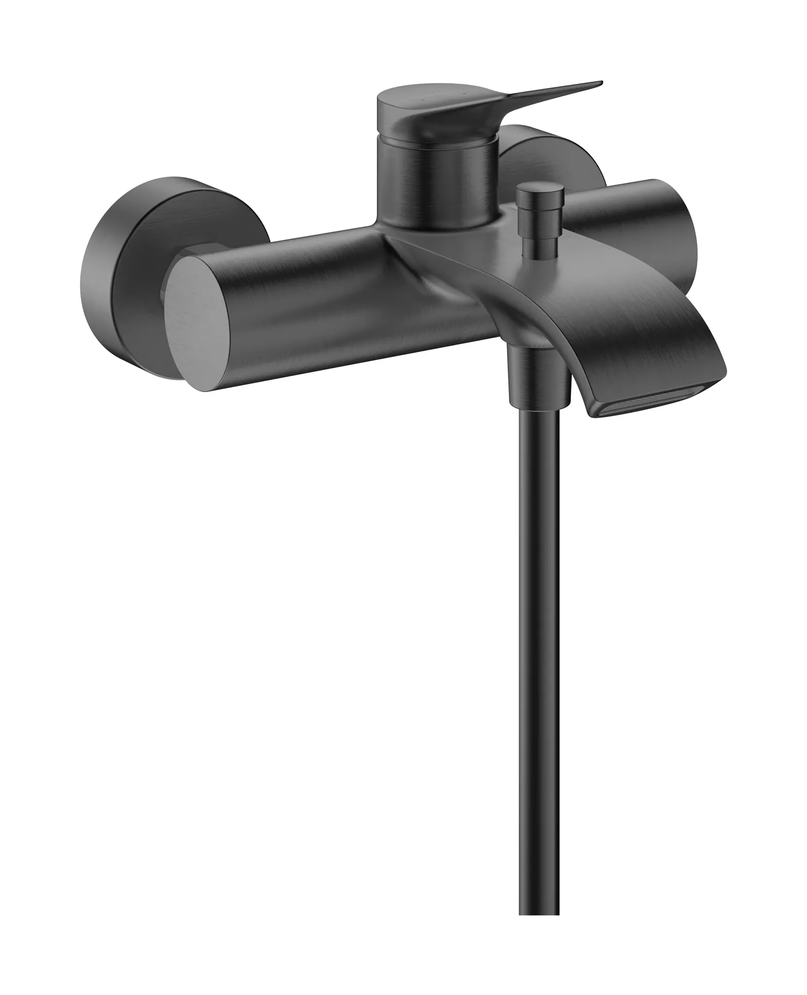 Hansgrohe Vivenis BBC Wannenmischer Aufputz, Brushed Black Chrome, Ausladung 197 mm, Keramikmischsystem, einstellbare Temperaturbegrenzung Hansgrohe Vivenis BBC Wannenmischer Aufputz, Brushed Black Chrome, Ausladung 197 mm, Keramikmischsystem, einstellbare Temperaturbegrenzung