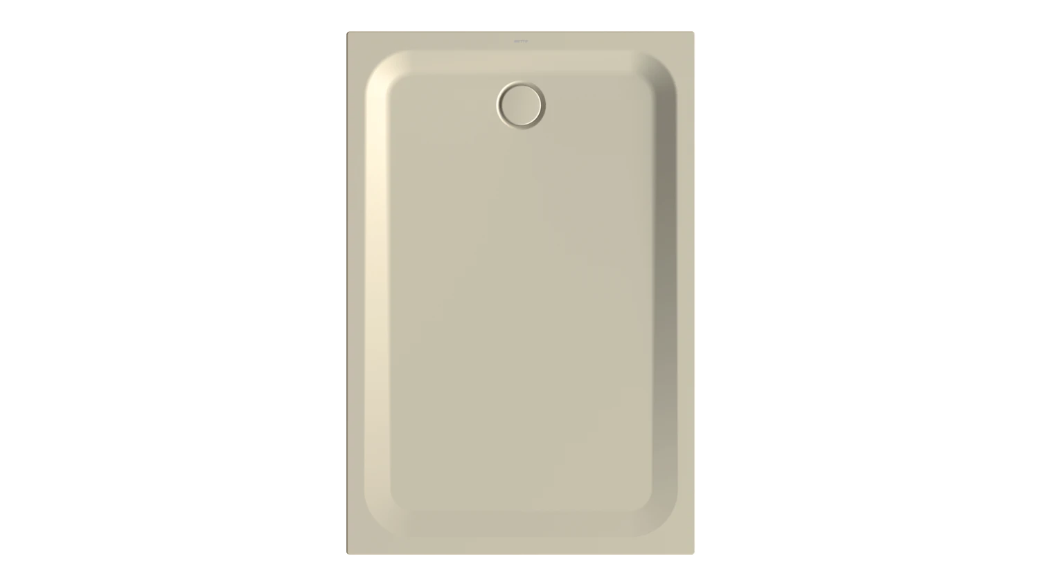 Bette rechteck Duschwanne „BetteUltra“ 1500 × 1000 mm ohne Oberflächenbeschichtung, ohne Oberflächenveredelung, ohne Wannenträger, in Beige