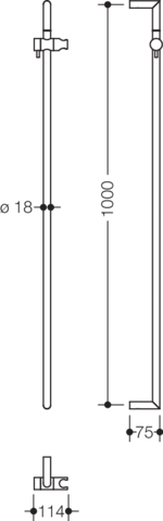 Brausestange „System 162“