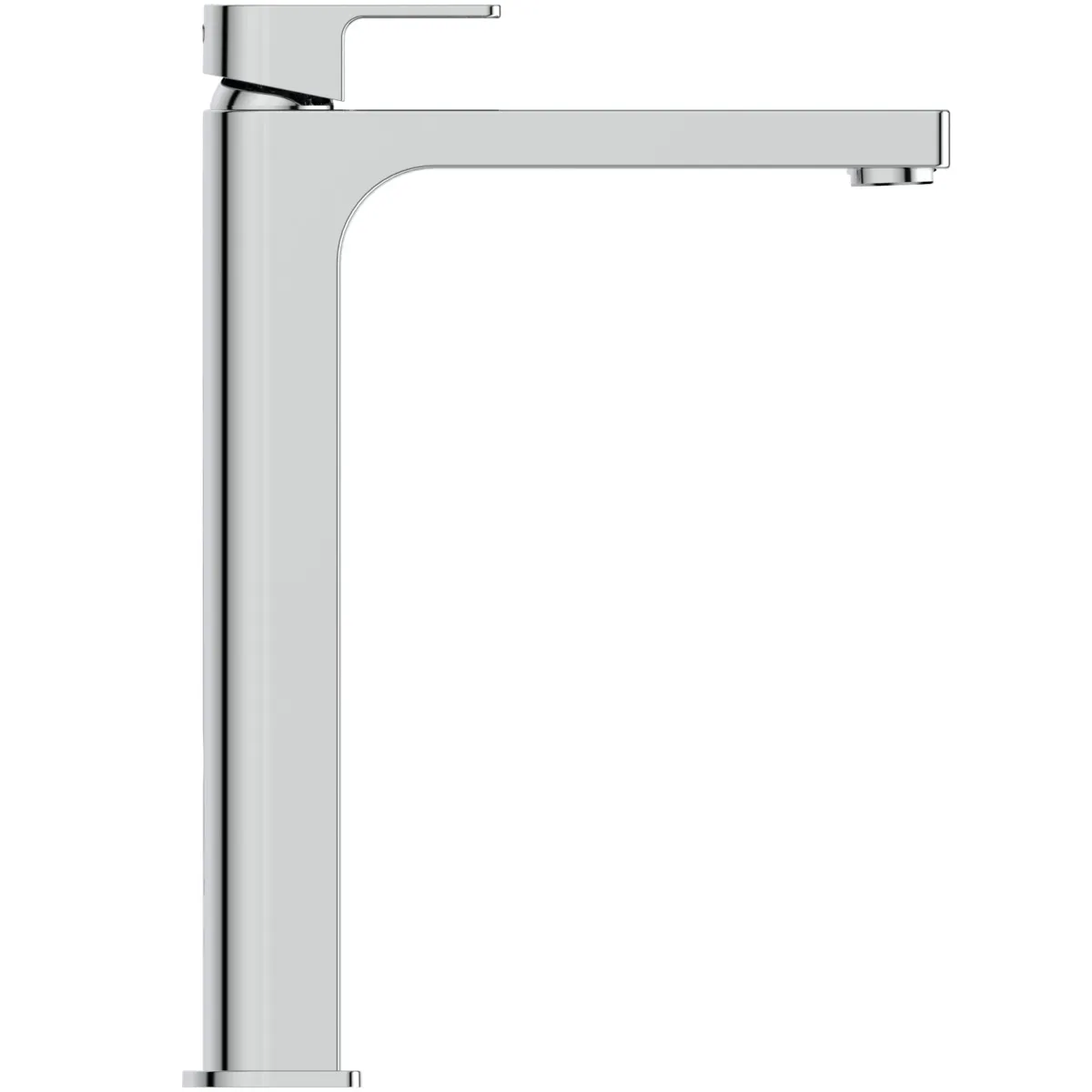 Waschtischarmatur Edge, Slim, mit verlängerter Sockel, ohne Ablaufgarnitur, 5l/min, BlueStart, Chrom Waschtischarmatur Edge, Slim, mit verlängerter Sockel, ohne Ablaufgarnitur, 5l/min, BlueStart, Chrom