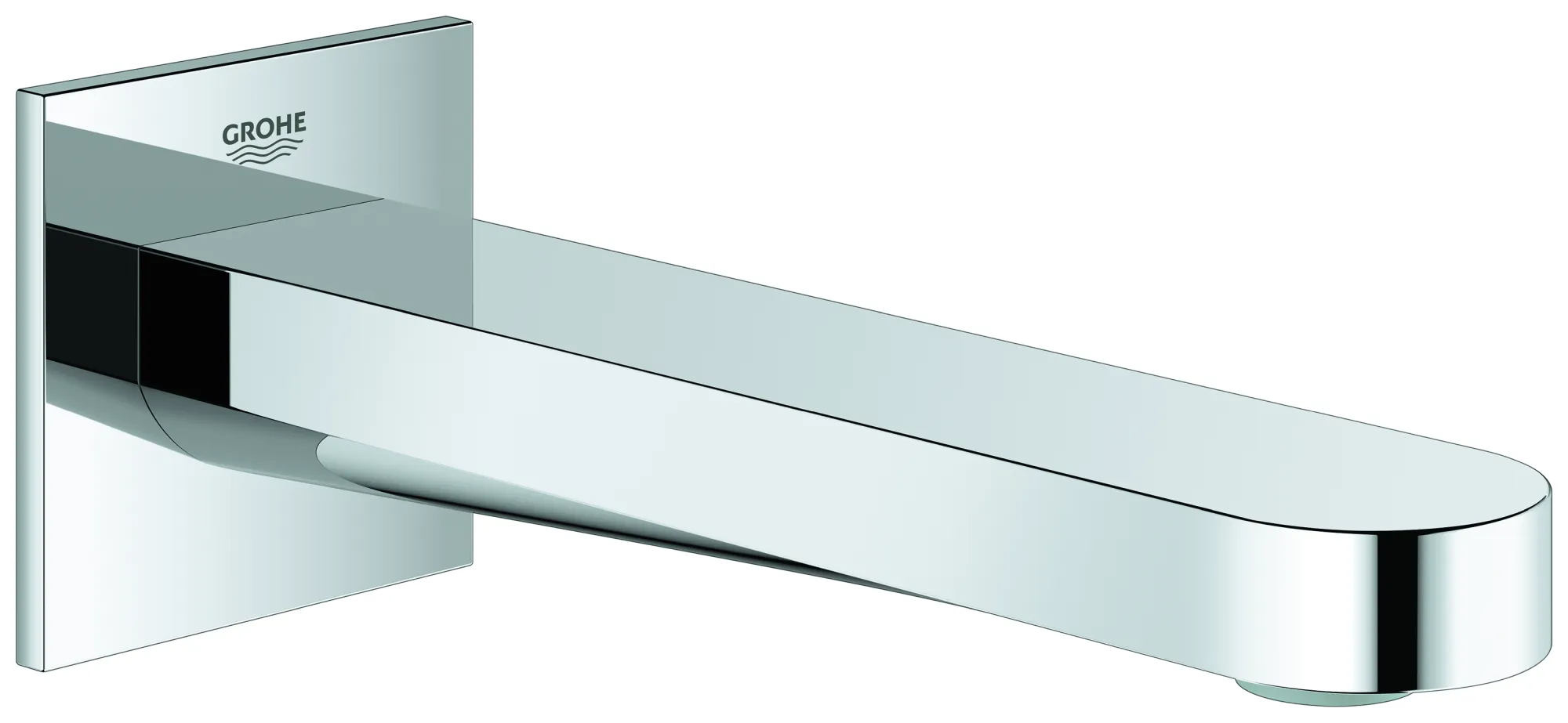 Wanneneinlauf Plus 13404_3, Wandmontage, Ausladung 168 mm, chrom Wanneneinlauf Plus 13404_3, Wandmontage, Ausladung 168 mm, chrom