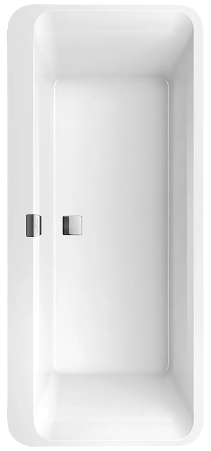 Villeroy & Boch Whirlwanne „Squaro Edge 12“ mit Whirlsystem „Hydropool Comfort“ oval 180 × 80 cm in Weiß Alpin Villeroy & Boch Whirlwanne „Squaro Edge 12“ mit Whirlsystem „Hydropool Comfort“ oval 180 × 80 cm in Weiß Alpin