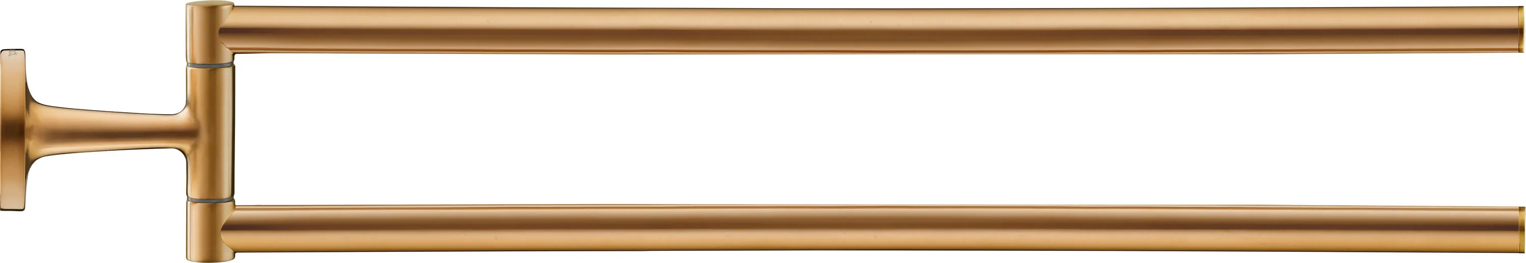 Duravit Handtuchhalter „Starck T“, Befestigung verdeckt, 2-armig 8,8 × 5,7 × 48,6 cm Duravit Handtuchhalter „Starck T“, Befestigung verdeckt, 2-armig 8,8 × 5,7 × 48,6 cm
