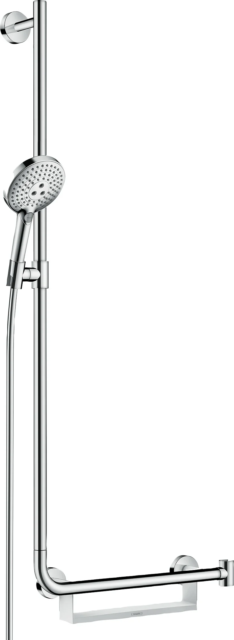 Hansgrohe Raindance Select S Brausenset 120, Chrom, 110 cm Brausestange, 3 Strahlarten (RainAir, Rain, Whirl), QuickClean, verstellbarer Neigungswinkel Hansgrohe Raindance Select S Brausenset 120, Chrom, 110 cm Brausestange, 3 Strahlarten (RainAir, Rain, Whirl), QuickClean, verstellbarer Neigungswinkel