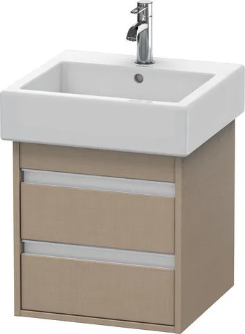 Duravit Waschtischunterschrank wandhängend „Ketho“ 45 × 48 × 44 cm Leinen