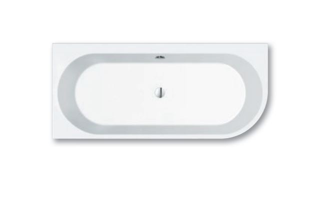 repaBAD Badewanne „Livorno Oval F“ freistehend oval 1700 × 750 mm, ,, ,