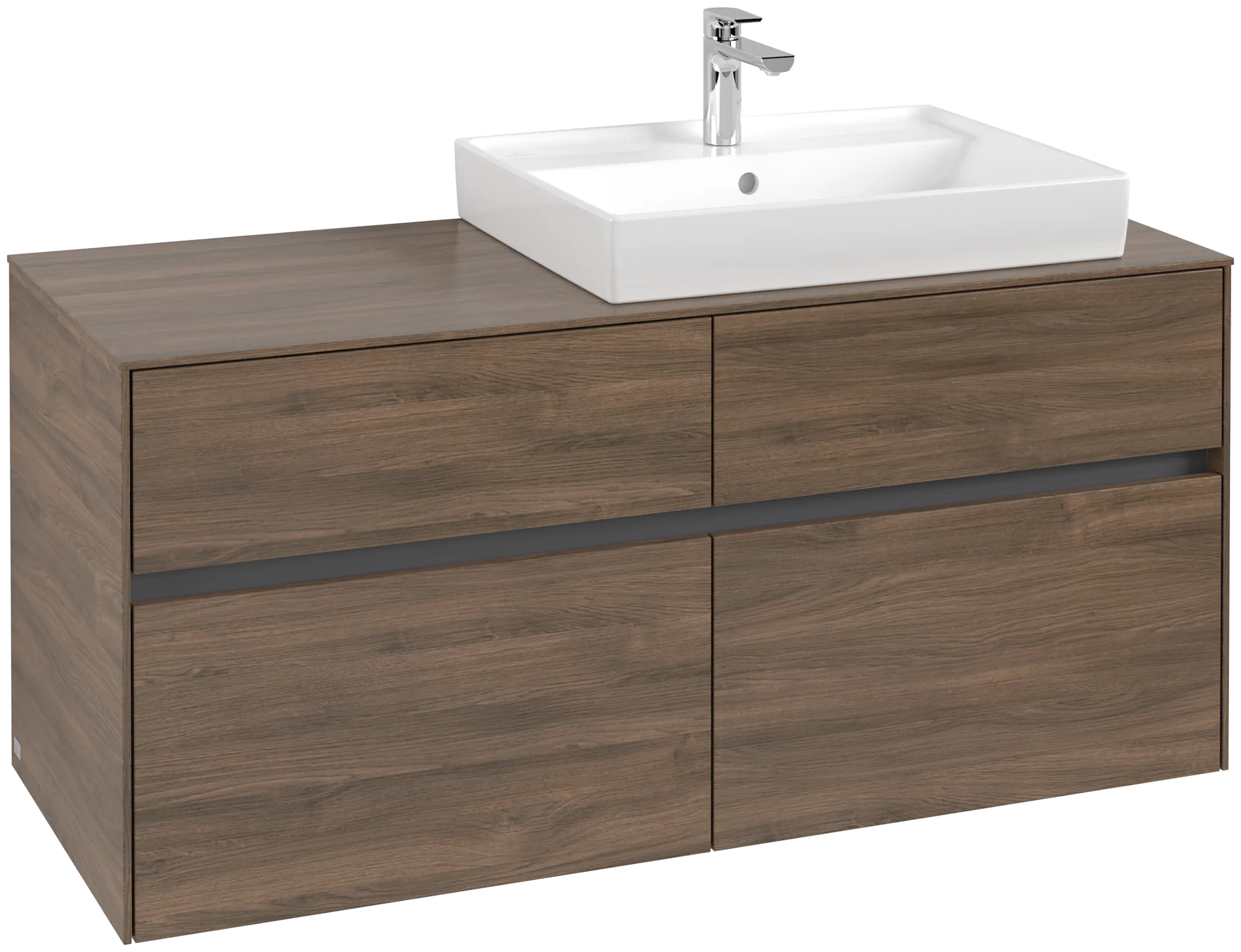 Villeroy & Boch Collaro Waschbeckenunterschrank C08300, 1200x548x500 mm, Arizona Oak