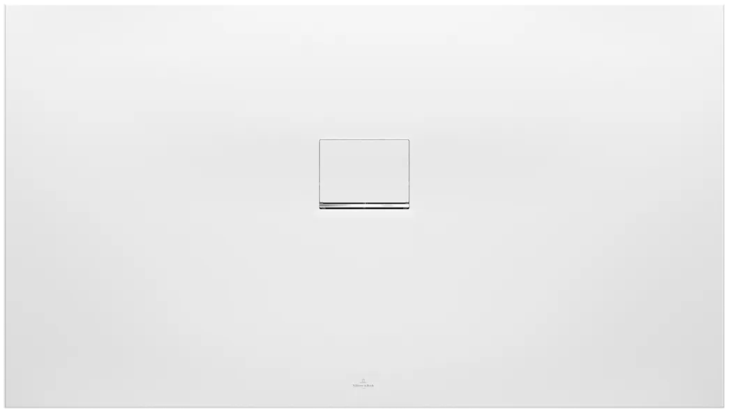 Villeroy & Boch rechteck Duschwanne „Squaro Infinity“ lange Seite geschnitten an der Wand 140 × 75 cm ohne Oberflächenbeschichtung, in Stone White Villeroy & Boch rechteck Duschwanne „Squaro Infinity“ lange Seite geschnitten an der Wand 140 × 75 cm ohne Oberflächenbeschichtung, in Stone White