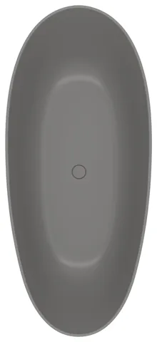 Villeroy & Boch Badewanne „Antao“ freistehend oval 170 × 75 cm in Grey