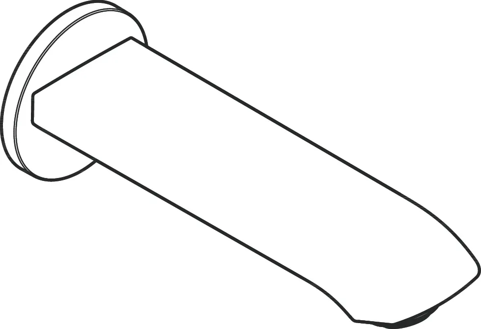Hansgrohe Metris Wanneneinlauf, Chrom