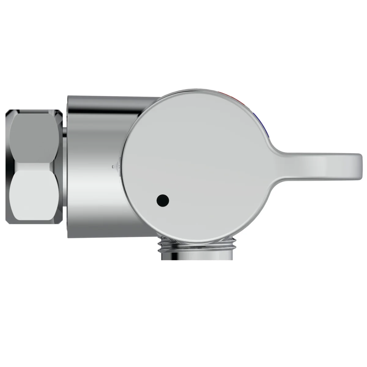 Ideal Standard Ceraplus Safe Brausethermostat Chrom, thermische Desinfektion, Verbrühschutz