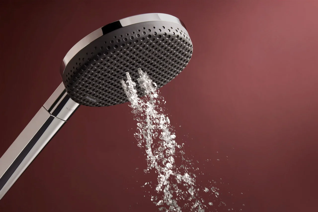 Hansgrohe Handbrause Raindance Alive Select S, Chrom, 125 mm Brausekopfgröße, 3 Strahlarten, QuickClean, Durchflussregler 12 l/min Hansgrohe Handbrause Raindance Alive Select S, Chrom, 125 mm Brausekopfgröße, 3 Strahlarten, QuickClean, Durchflussregler 12 l/min