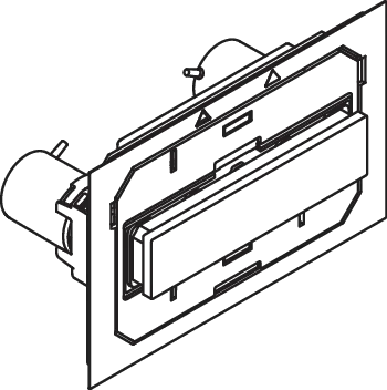 HEWI Betätigungsplatte „S 50“ HEWI Betätigungsplatte „S 50“