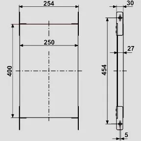 SANIT Befestigungs-Modul für Griff-und Haltesysteme