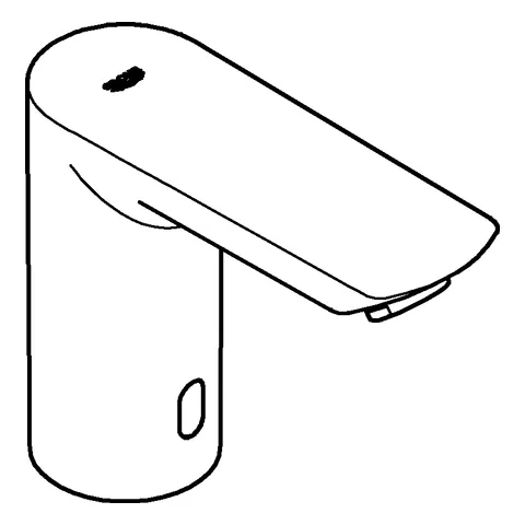 Infrarot-Elektronik für Waschtisch Bau Cosmopolitan E 36452, ohne Mischung, 6 V Lithium-Batterie, getrennte innenliegende Wasserwege – kein Kontakt mit Blei oder Nickel, chrom Infrarot-Elektronik für Waschtisch Bau Cosmopolitan E 36452, ohne Mischung, 6 V Lithium-Batterie, getrennte innenliegende Wasserwege – kein Kontakt mit Blei oder Nickel, chrom