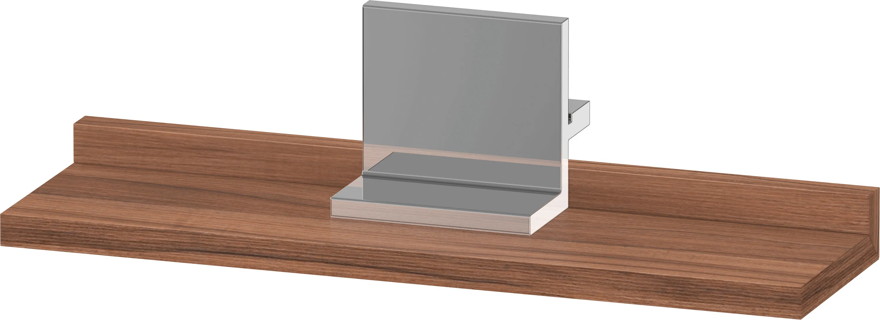 Duravit Ablage „Sivida“ in Befestigung sichtbar 40 × 3,5 × 11,5 cm