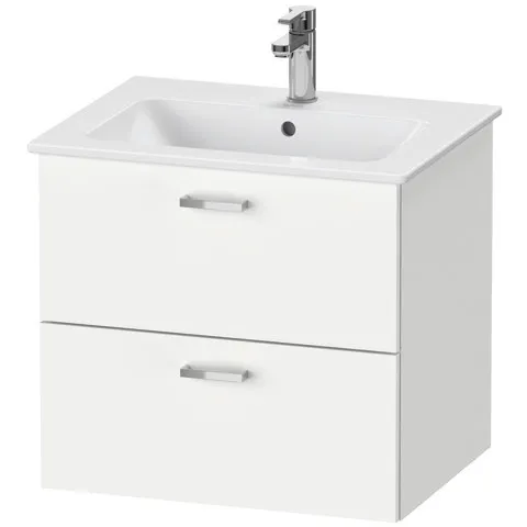 Duravit Waschtischunterschrank wandhängend „XBase“ 60 × 55,2 × 47,5 cm in Weiß Matt