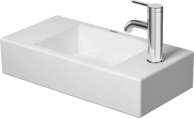 Wandwaschtisch „Vero Air“, ohne Überlauf, Hahnlochposition rechts Größe: 50 × 25 cm / Hahnlochbohrung: mit 1×1 Hahnlochbohrung / Hahnlochposition: rechts / Oberflächenveredelung: ohne Oberflächenveredelung / Überlauf: ohne Überlauf Wandwaschtisch „Vero Air“, ohne Überlauf, Hahnlochposition rechts Größe: 50 × 25 cm / Hahnlochbohrung: mit 1×1 Hahnlochbohrung / Hahnlochposition: rechts / Oberflächenveredelung: ohne Oberflächenveredelung / Überlauf: ohne Überlauf