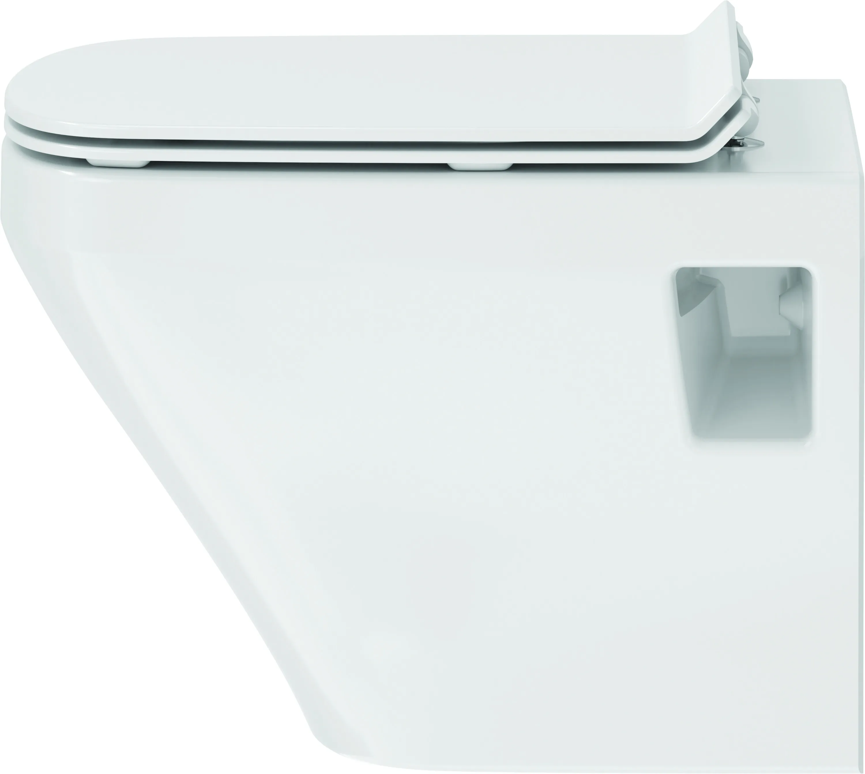 Duravit Wand-Tiefspül-WC Compact inkl. WC-Sitz „DuraStyle“ 37 × 48 × 39,8 cm, Befestigung sichtbar Duravit Wand-Tiefspül-WC Compact inkl. WC-Sitz „DuraStyle“ 37 × 48 × 39,8 cm, Befestigung sichtbar