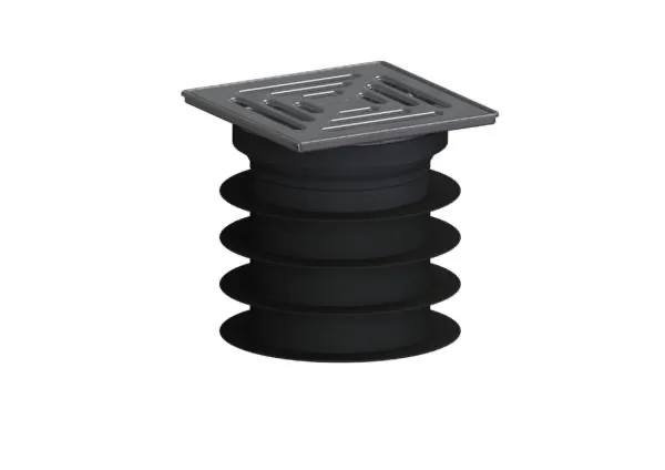 Bodenablauf Pronto, DN 125, 120 x 120 mm Bodenablauf Pronto, DN 125, 120 x 120 mm