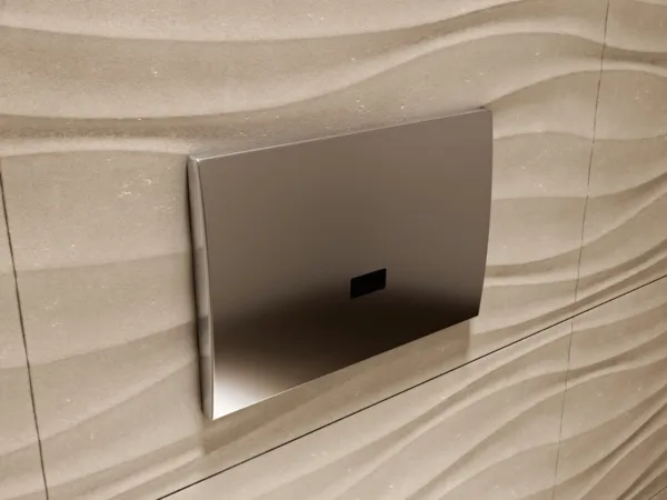 Betätigungsplatte E2 Septa Pro, elektronische Auslösung, Chrom Betätigungsplatte E2 Septa Pro, elektronische Auslösung, Chrom