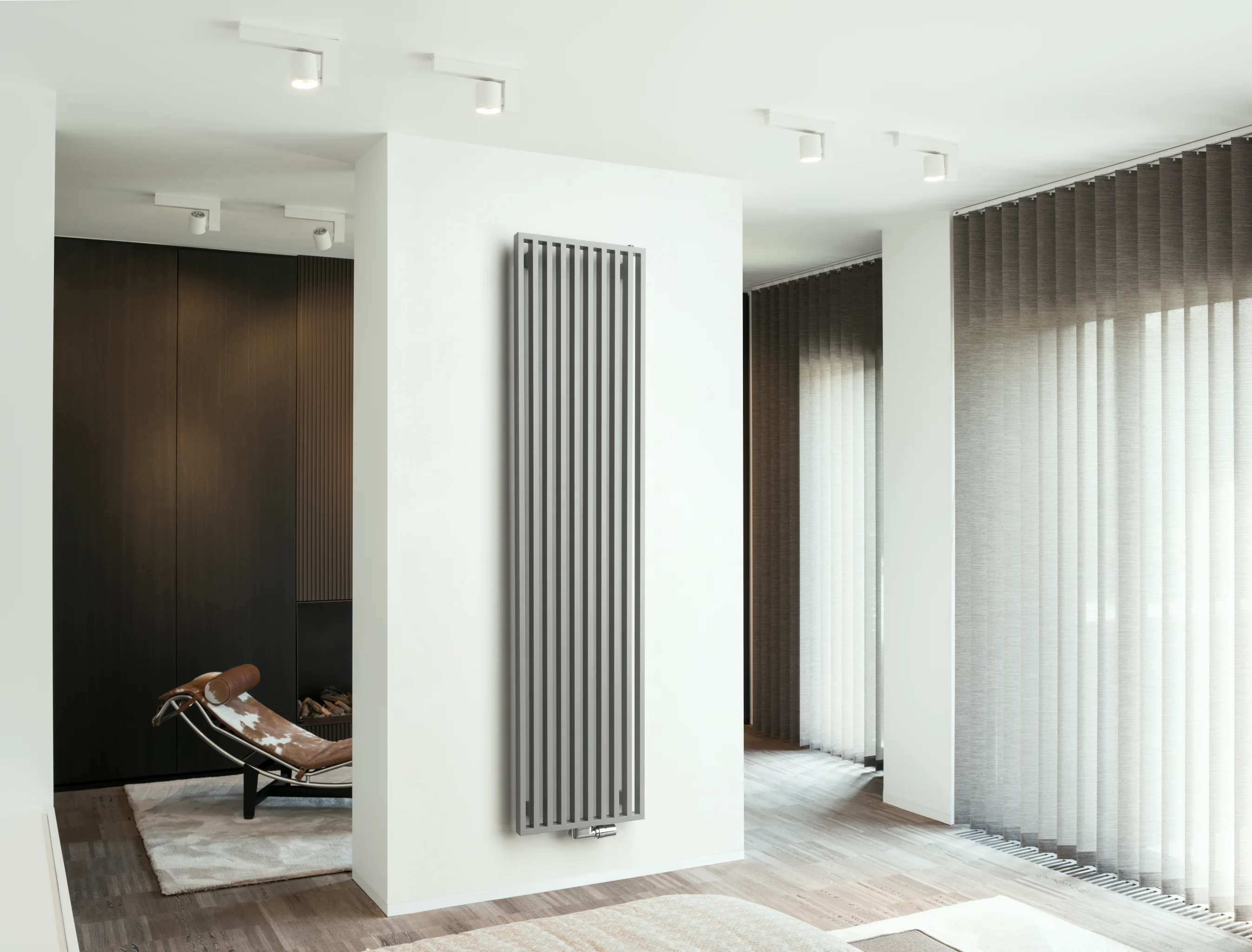 Kermi Design-Heizkörper „Arche®“ 57 × 220 cm in Weiß (RAL 9016)