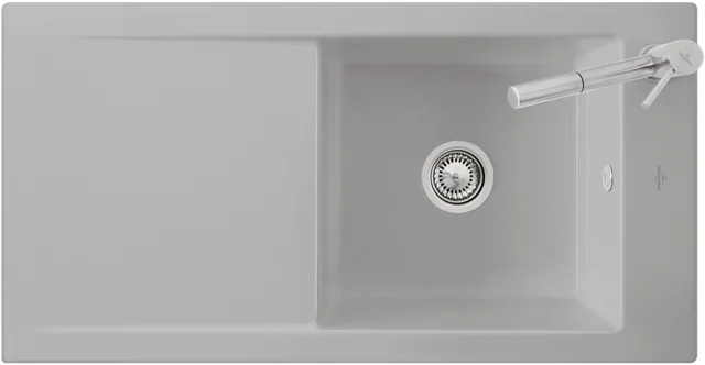 Villeroy & Boch Timeline 60 Flat Spüle 67900F, 965x475mm, Graphite CeramicPlus