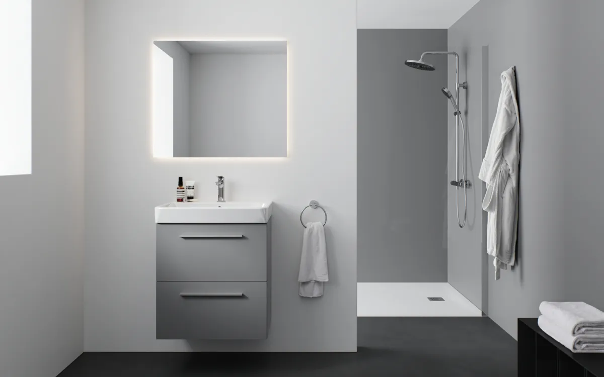 Ideal Standard Waschbecken „i.lifeB“, Hahnlochposition mittig in Weiß Ideal Standard Waschbecken „i.lifeB“, Hahnlochposition mittig in Weiß