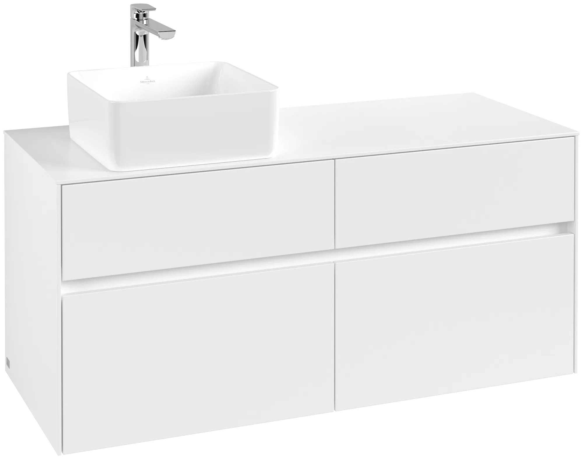Villeroy & Boch Collaro Waschbeckenunterschrank C04200 1200x548x500mm White Matt