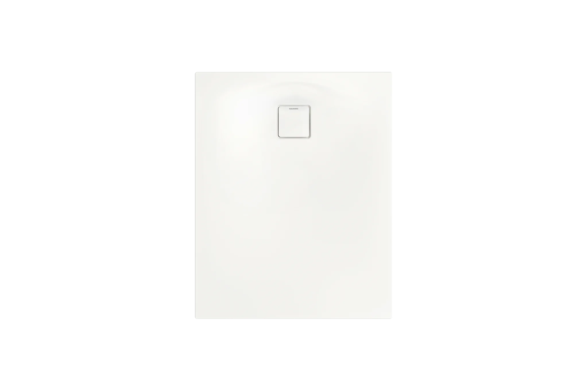 Kaldewei ALUVIA Duschfläche, 800x900 mm, alpinweiß matt, Invisible Grip, SolidLite