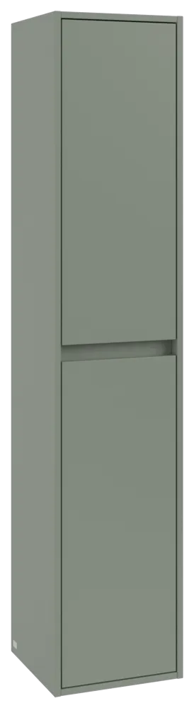 Villeroy & Boch Hochschrank „Skyla“ 350 × 1700 × 349 mm Soft Green, Anschlag links
