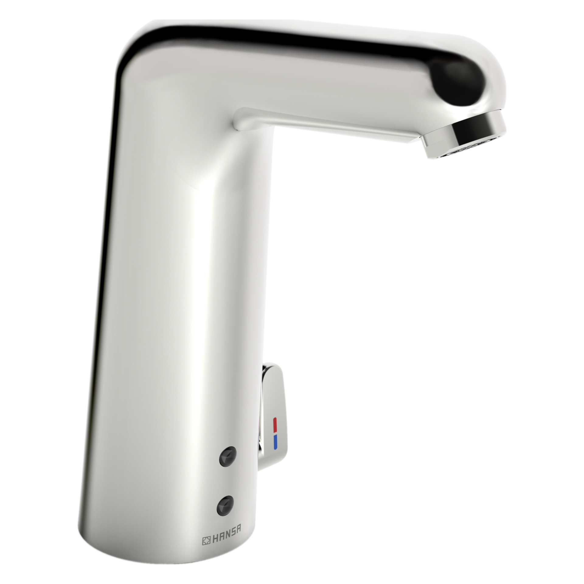 Hansa Waschtischarmatur, elektronisch „Medipro XL“ Ausladung 136 mm in Chrom Hansa Waschtischarmatur, elektronisch „Medipro XL“ Ausladung 136 mm in Chrom