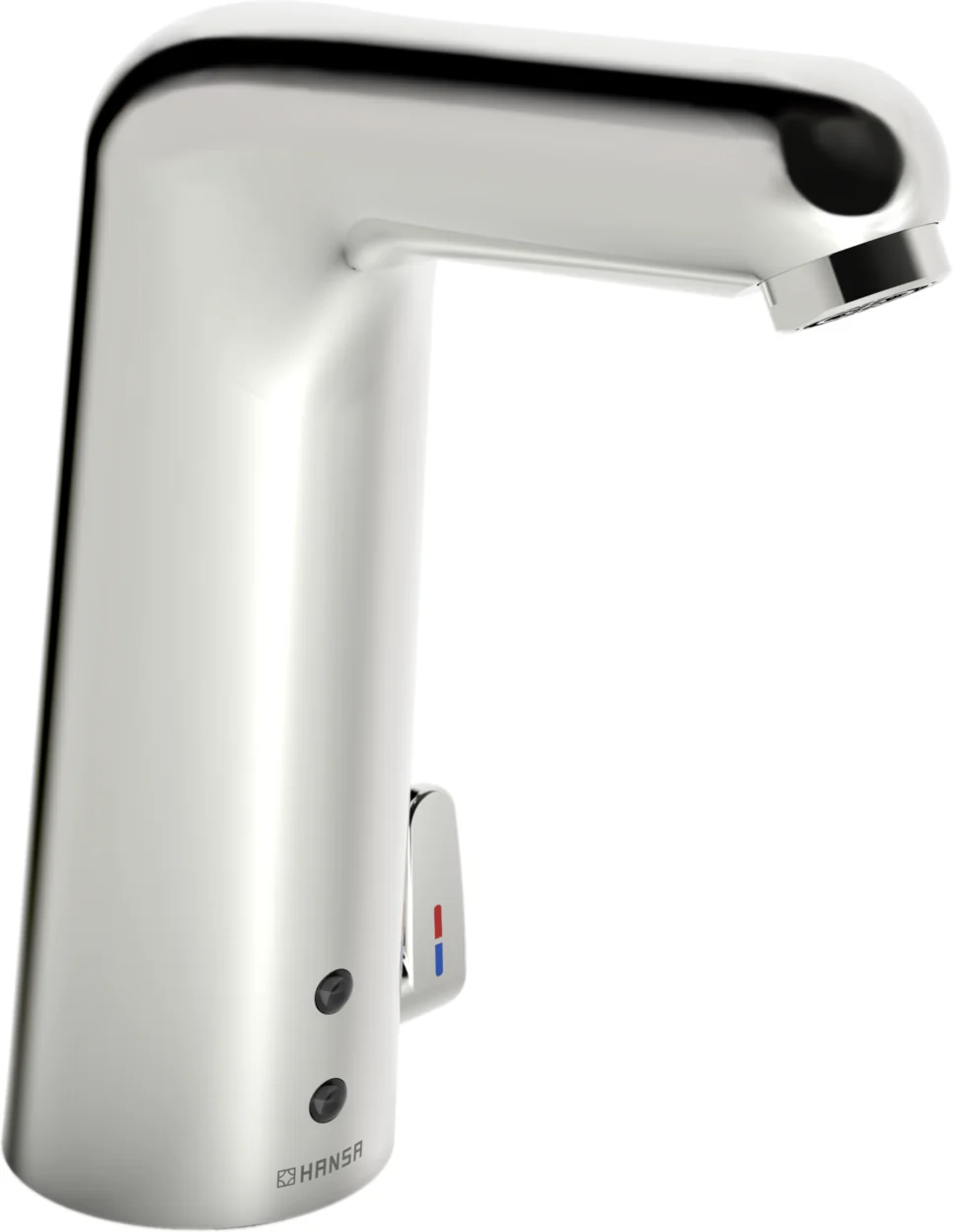 Hansa Waschtischarmatur, elektronisch „Medipro XL“ Ausladung 136 mm in Chrom Hansa Waschtischarmatur, elektronisch „Medipro XL“ Ausladung 136 mm in Chrom