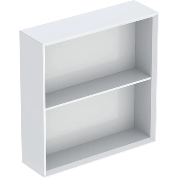 Geberit Regal „Acanto“ 450 × 467 × 132 mm weiß / lackiert hochglänzend
