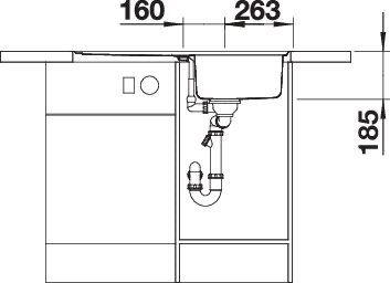 BLANCO CLASSIC Pro 45 S-IF BLANCO CLASSIC Pro 45 S-IF