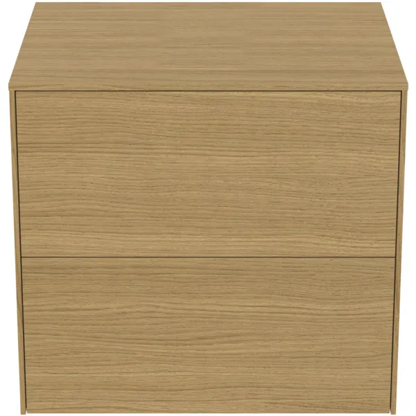 Ideal Standard Waschtischunterschrank „Conca“ 60,2 × 55 × 50,5 cm Eiche hell Furnier Ideal Standard Waschtischunterschrank „Conca“ 60,2 × 55 × 50,5 cm Eiche hell Furnier