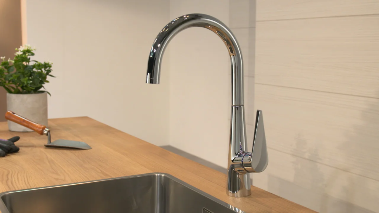 Hansgrohe Talis M51 Einhebel-Küchenmischer 260, 1jet, Chrom Hansgrohe Talis M51 Einhebel-Küchenmischer 260, 1jet, Chrom